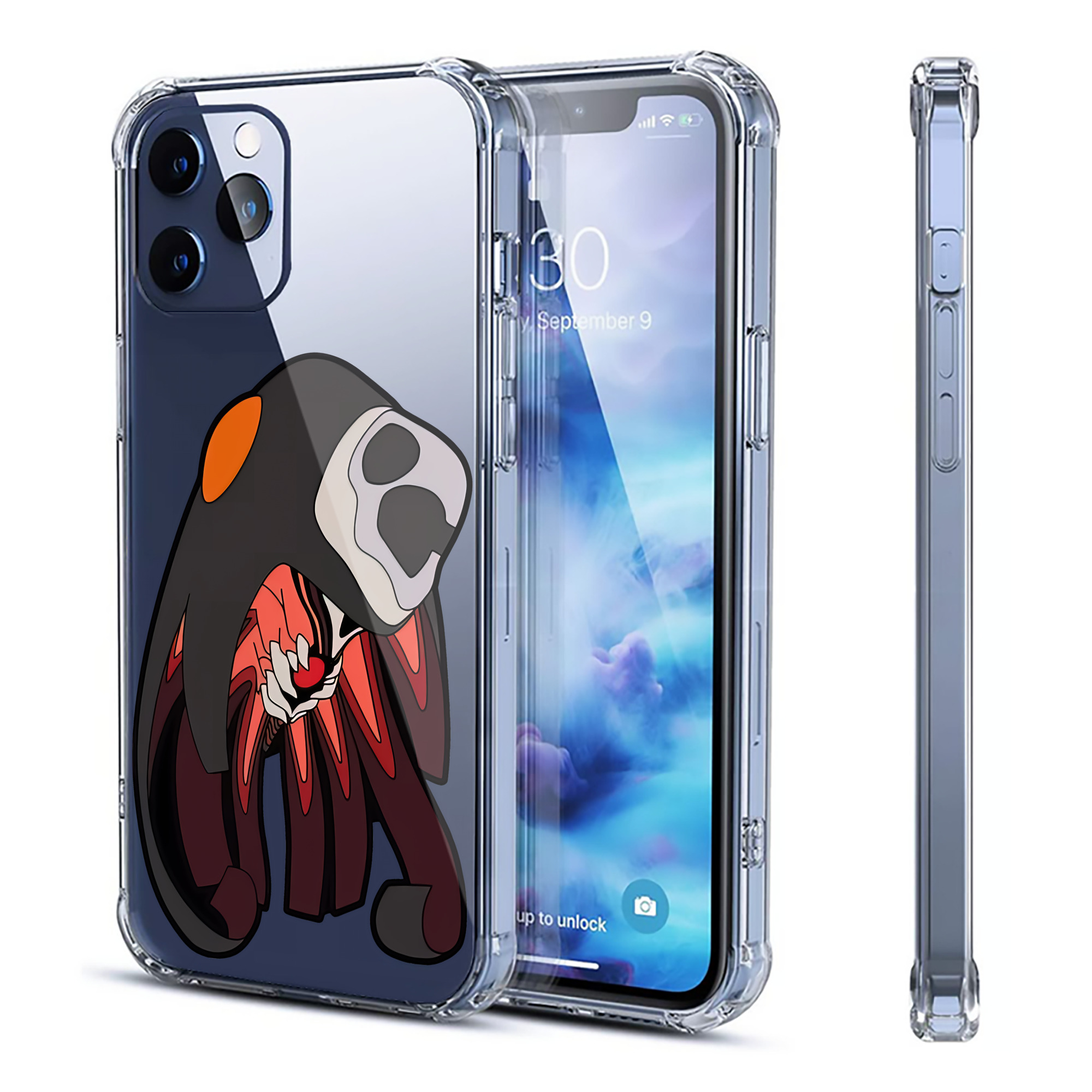 （画像用） EVA 新世紀エヴァンゲリオン 【iPhone 12シリーズ対応】透明スマホケース（クリアソフトケース）